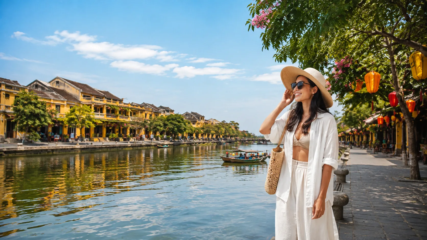 Travel scene in Vietnam